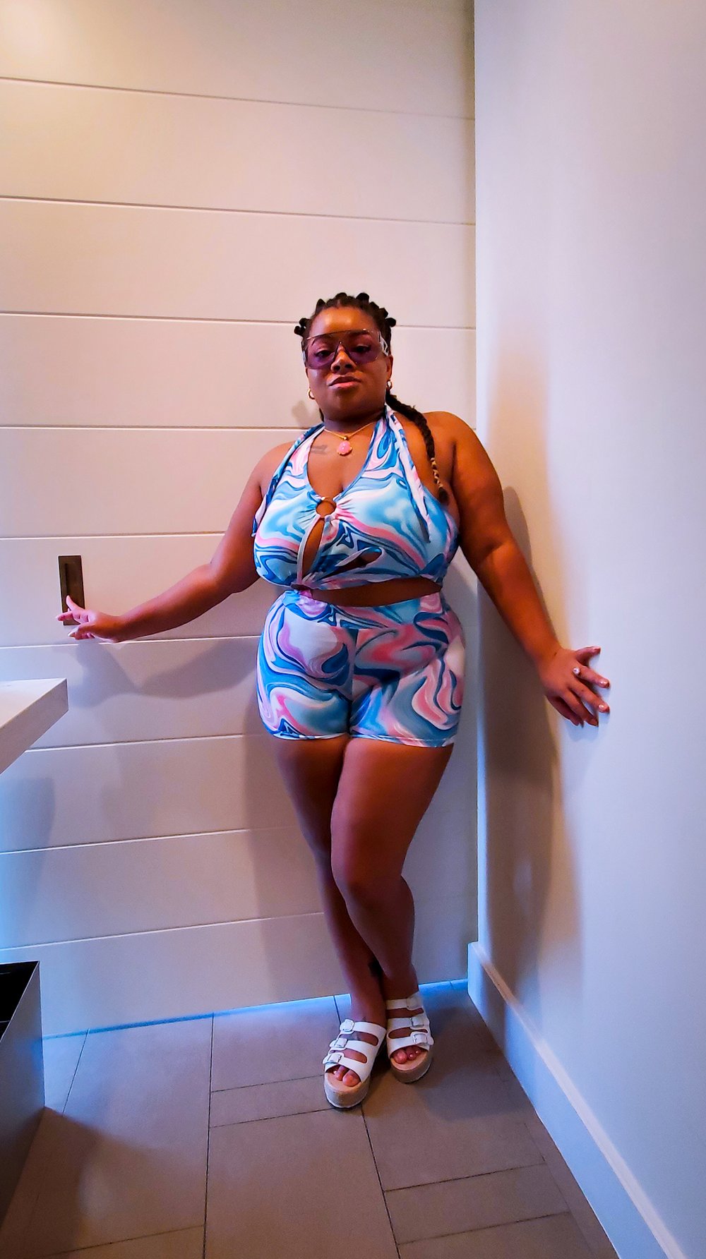 Image of Aqua Wave Romper