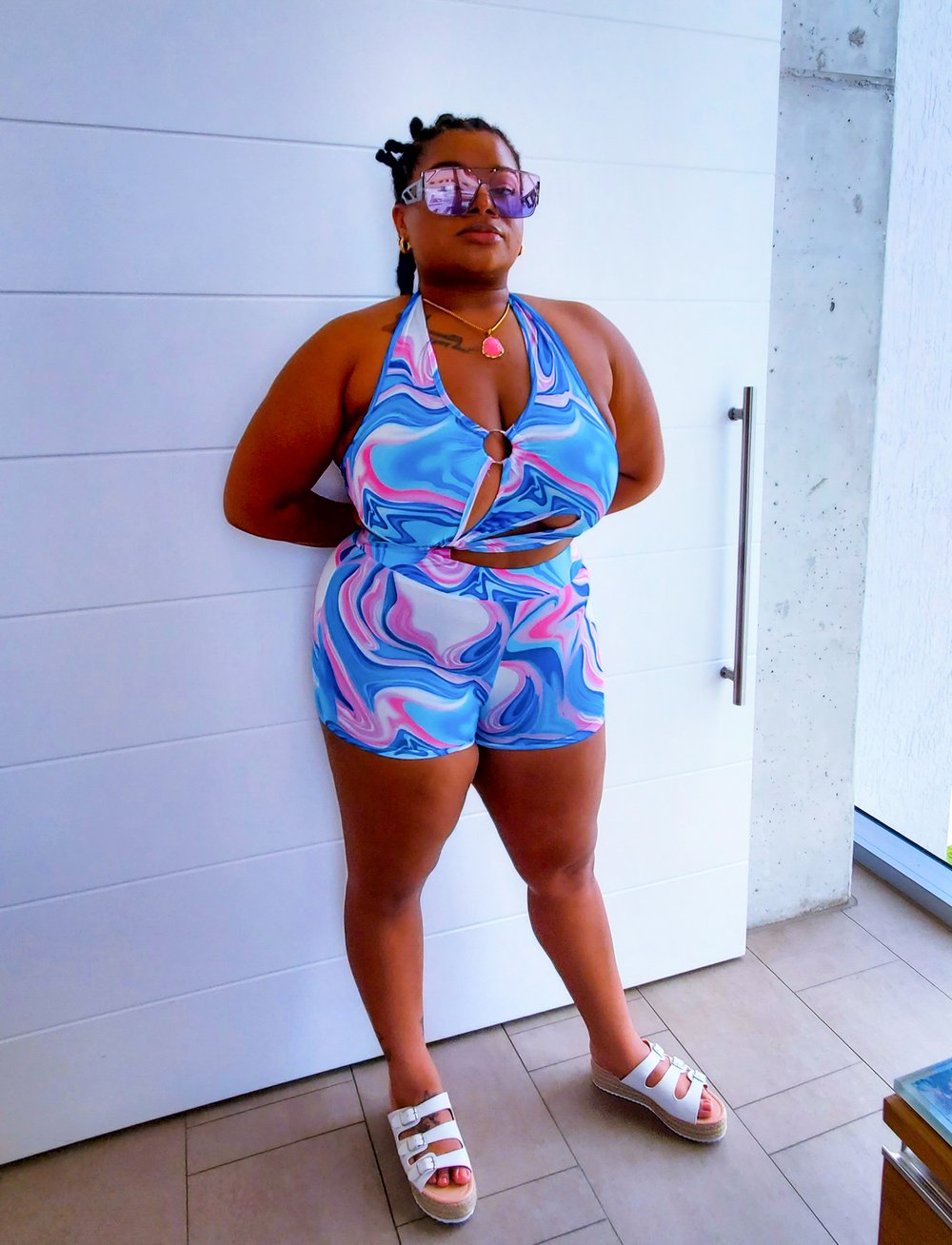 Image of Aqua Wave Romper