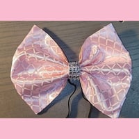 Image 1 of Pink detailed bow 🎀 (pink collection)