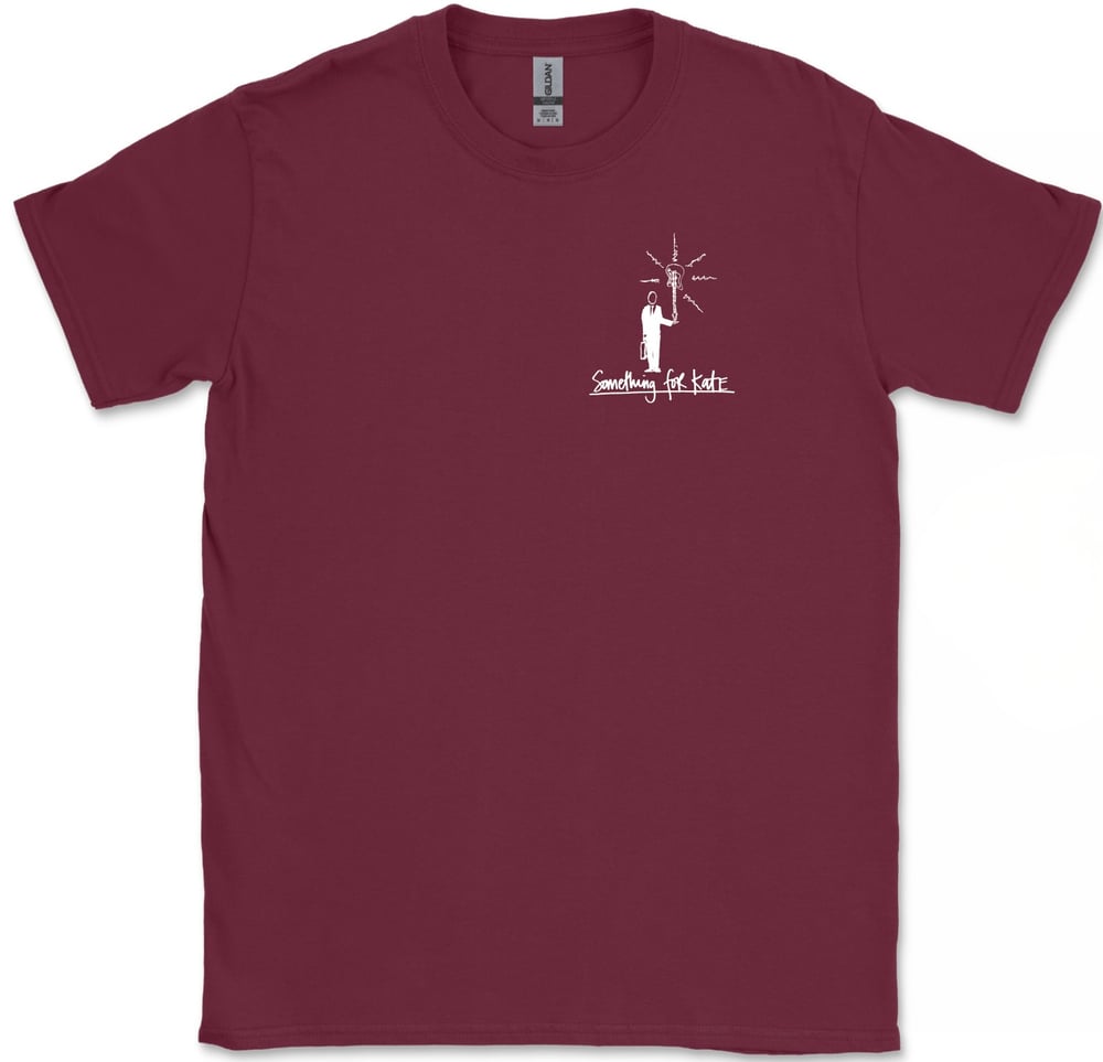 Image of  Something for Kate pocket dude tee - maroon