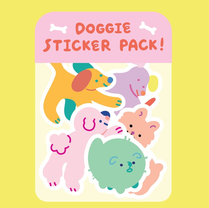 Image of Doggie Sticker Pack