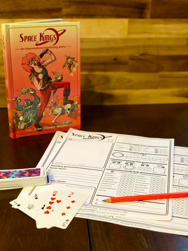 The Space Kings Book SuperTry