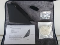 Image 2 of 01-05 Lexus IS300 Toyota Altezza Mirror Block Off Adapter Plates FRP A02031