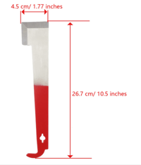 Image 2 of J-hook Hive Tool