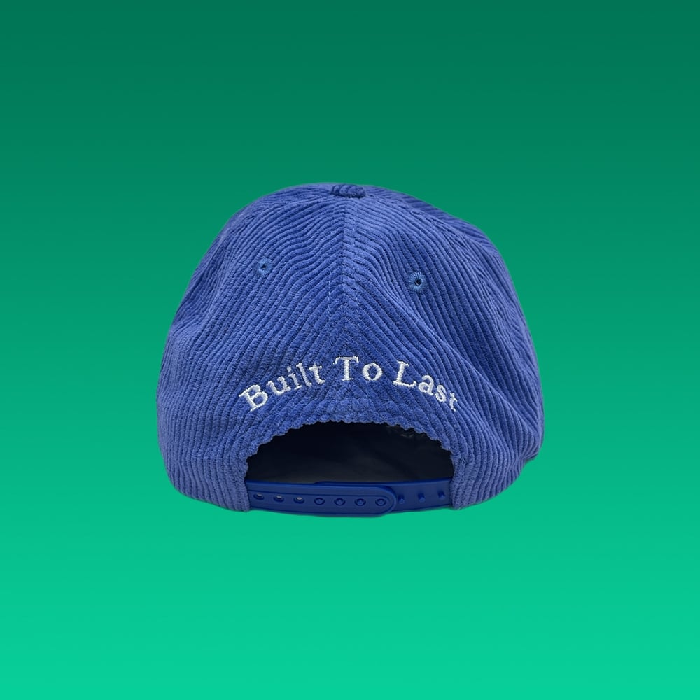 Image of NEW Skeleton Corduroy Snapback Hat! - Light Purple