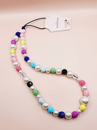 Image 3 of Beaded Rainbow Phone Chains