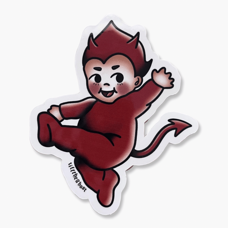 Kewpie Devil Sticker ♡ | tifftheghost