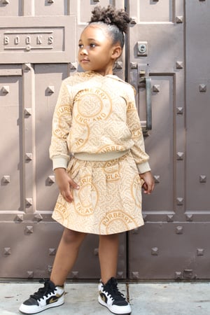 Image of Crème Skirt Set