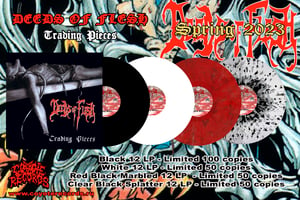 Image of Deeds Of Flesh – Trading Pieces - VINYL format 4 colors - OUT NOW !