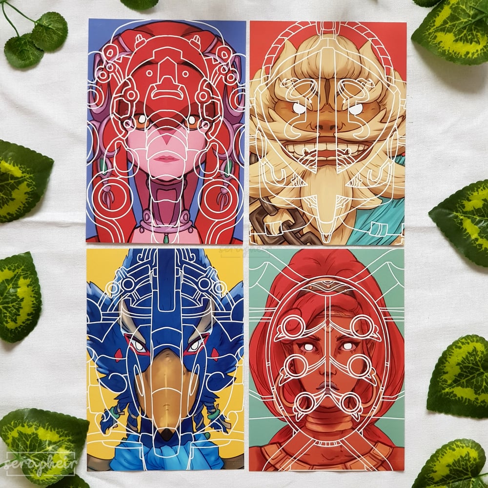 Image of Divine Beasts (BOTW) - Prints