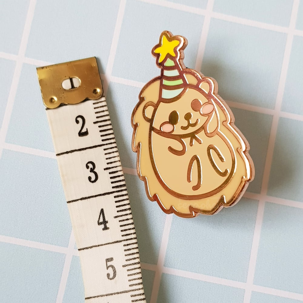 Image of Party Hat Hedgehog - Enamel Pin 🎉