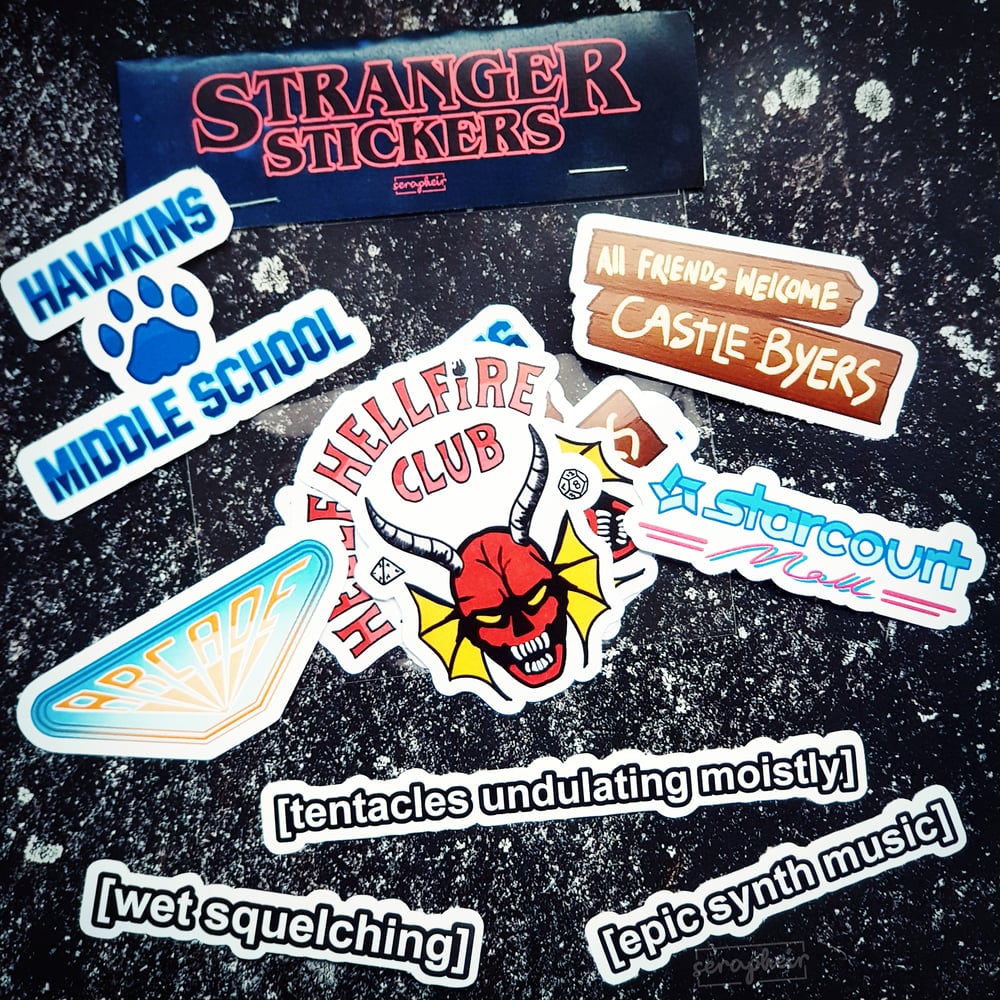 Image of Stranger Stickers / [subtitle] Stickers