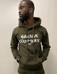 Hoodie Savage Couture®️ Kaki
