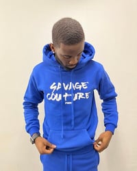 Hoodie Savage Couture®️ Bleu