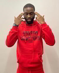 Hoodie Savage Couture®️ Rouge