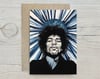 Jimi, greeting card