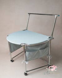 Image 1 of Posing table-oryginal color gray