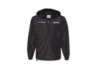 Image 1 of OSYS Windbreaker Zip Up-Black/White