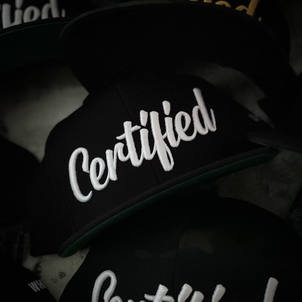 2022 CERTIFIED SNAP BACK w/ 3D Embroidered 