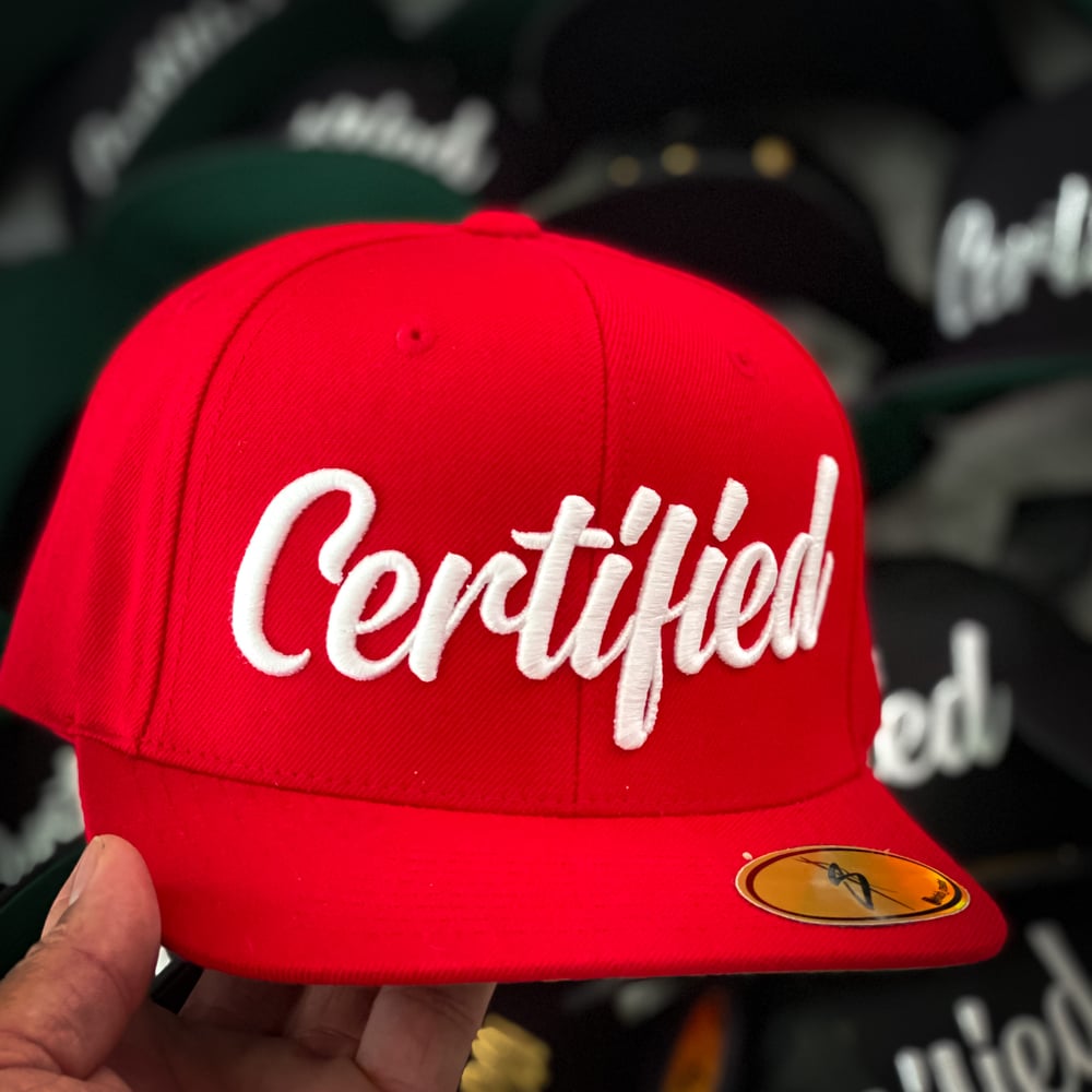 2022 CERTIFIED SNAP BACK w/ 3D Embroidered 