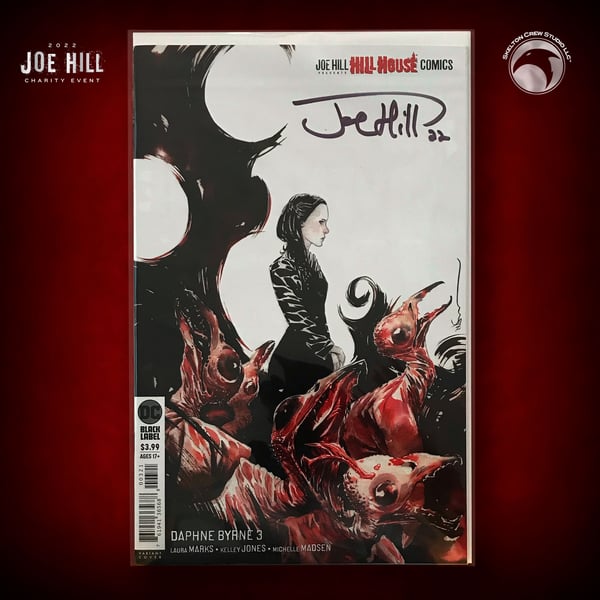 Image of JOE HILL 2022 CHARITY EVENT 15: SIGNED "Daphne Byrne" #3 variant cover