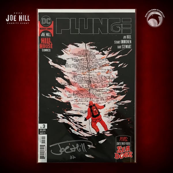 Image of JOE HILL 2022 CHARITY EVENT 21: SIGNED "Plunge" #3