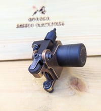 Image 5 of BORDER TATTOO MACHINES BRASS PATINA SIDEWINDER/SIDESHIFTER HANDMADE