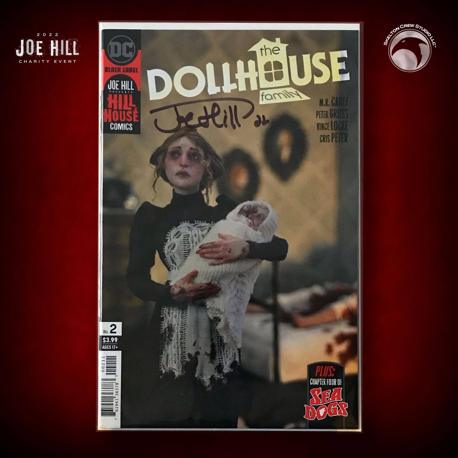 Image of JOE HILL 2022 CHARITY EVENT 31: SIGNED "The Dollhouse Family" #2