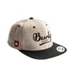 Burly Barber Cap - Heather w/ Black Brim