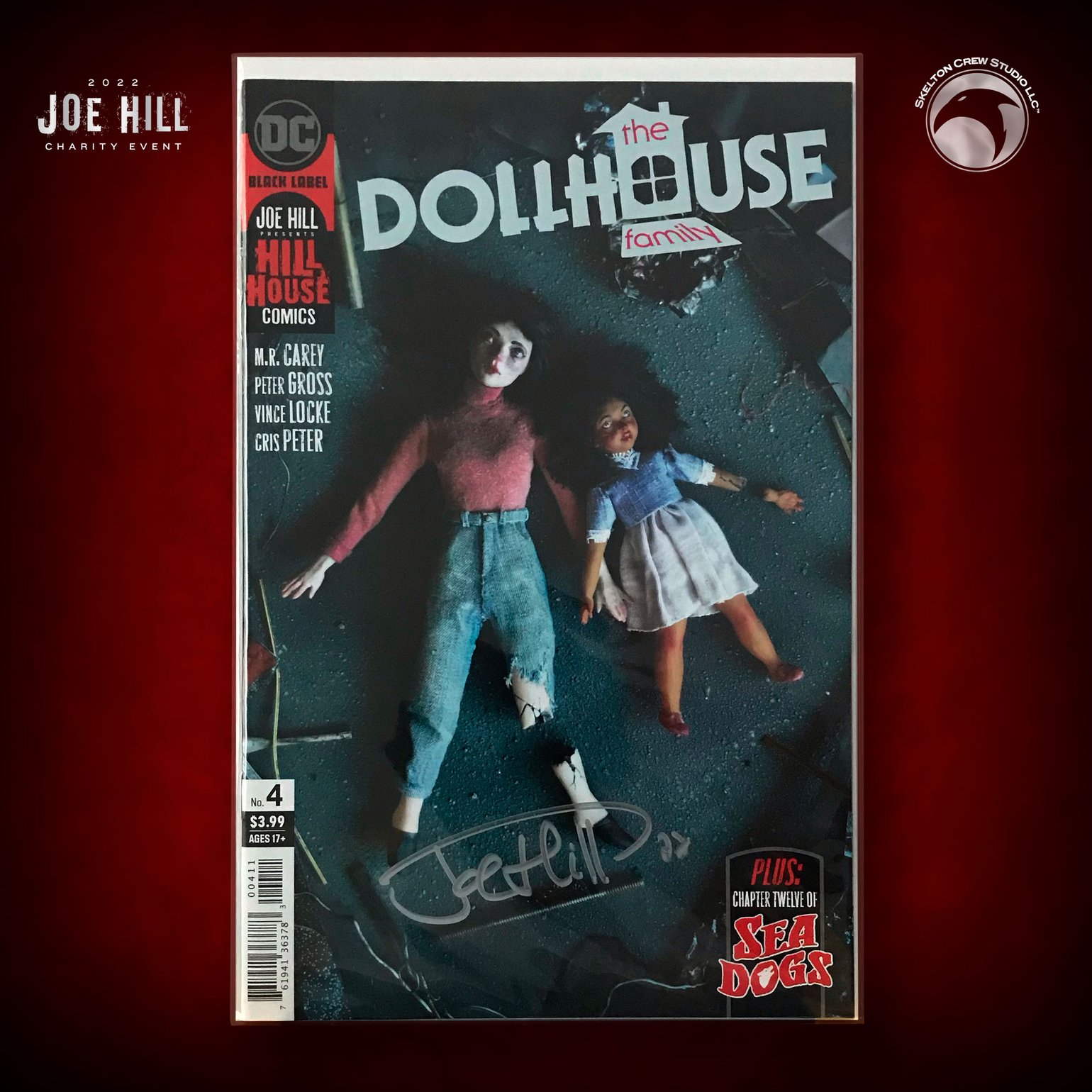 Image of JOE HILL 2022 CHARITY EVENT 33: SIGNED "The Dollhouse Family" #4