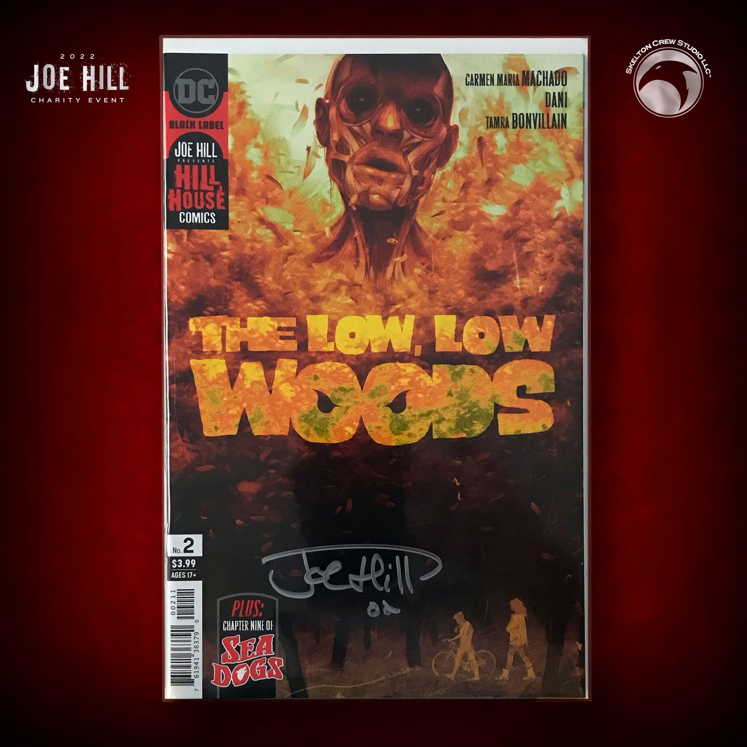 Image of JOE HILL 2022 CHARITY EVENT 42: SIGNED "The Low Low Woods" #2