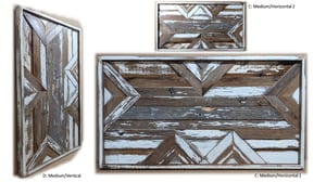 Image of Artwork Reclaimed Vintage Wood "Davies Street Collection" 