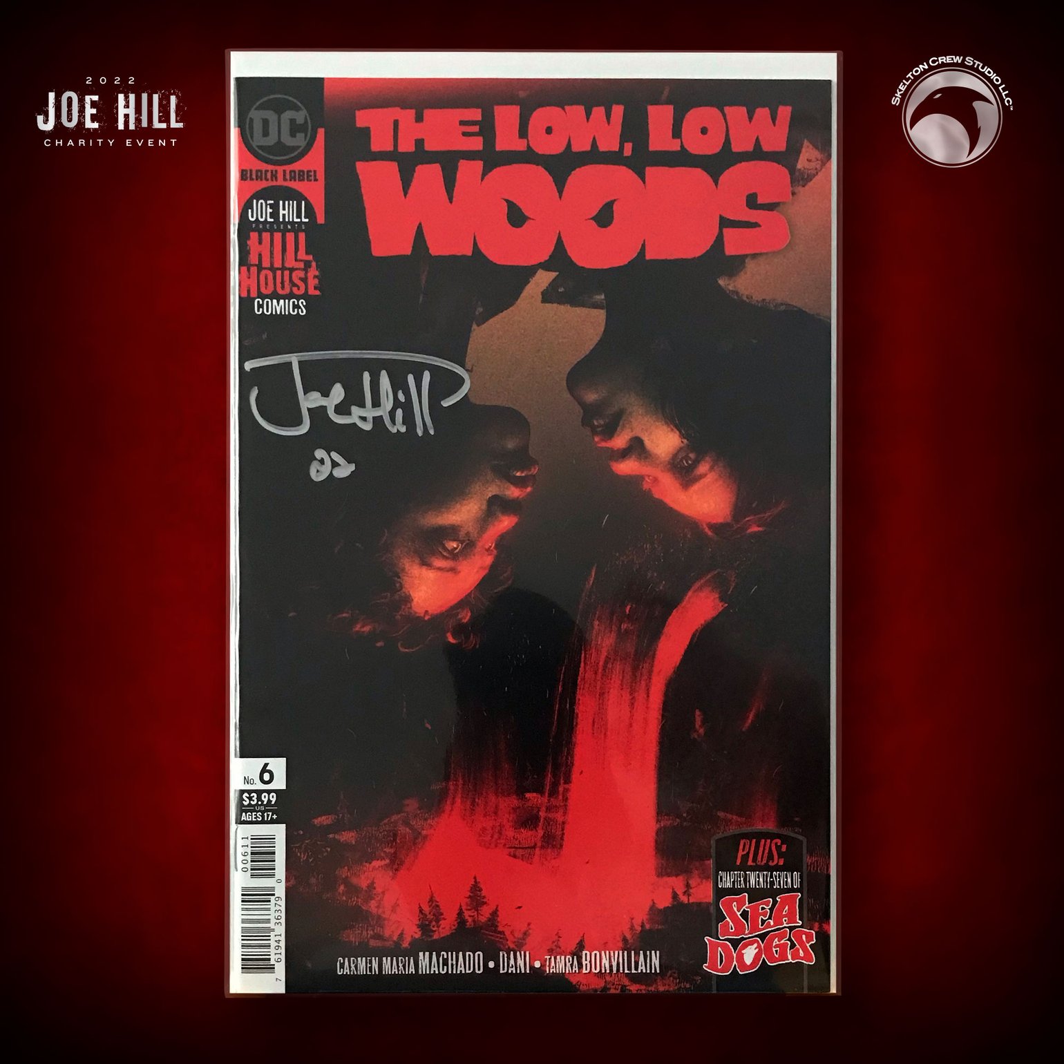 Image of JOE HILL 2022 CHARITY EVENT 45: SIGNED "The Low Low Woods" #6
