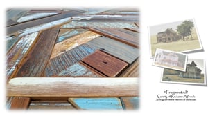 Image of Artwork Geometric Reclaimed Wood "Fragmented"