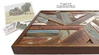 Image 4 of "Fragmented" Reclaimed Wood Geometric Artwork