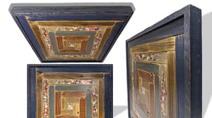 Image of Artwork Reclaimed Wood Fencing "Peaceful"