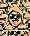 Loss cat Unabomber jumbo uv sticker