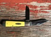 1974 Case flat yellow 3299 1/2 6 dot pocketknife