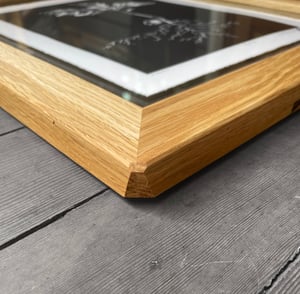 Quercus Framed in Salvaged White Oak