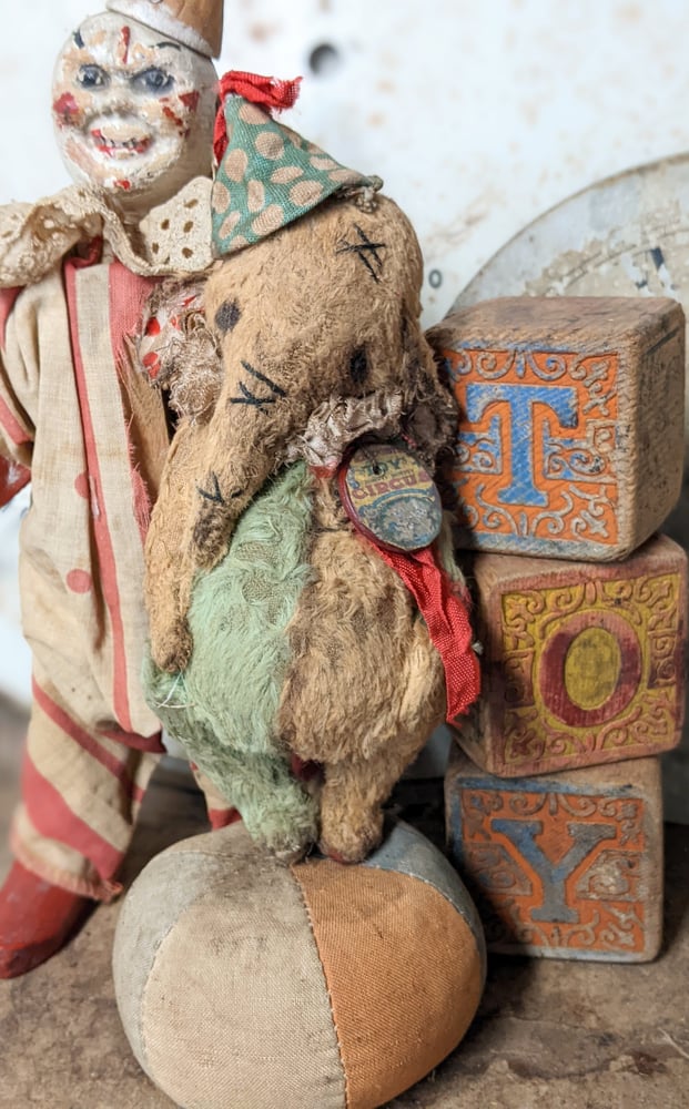 Image of  5"  Little Vintage Toy Ellyfont Schoenhut Circus by Whendis Bears