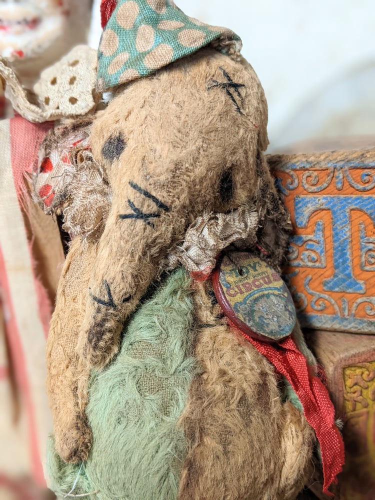 Image of  5"  Little Vintage Toy Ellyfont Schoenhut Circus by Whendis Bears