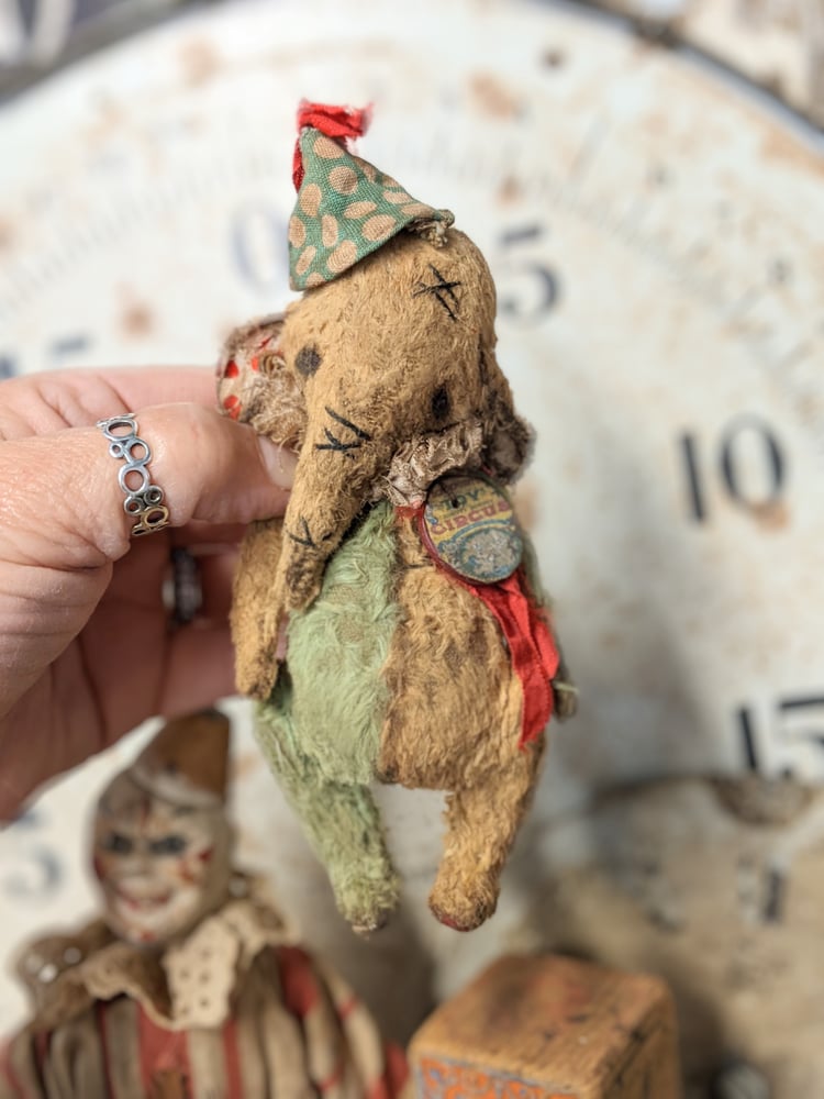 Image of  5"  Little Vintage Toy Ellyfont Schoenhut Circus by Whendis Bears