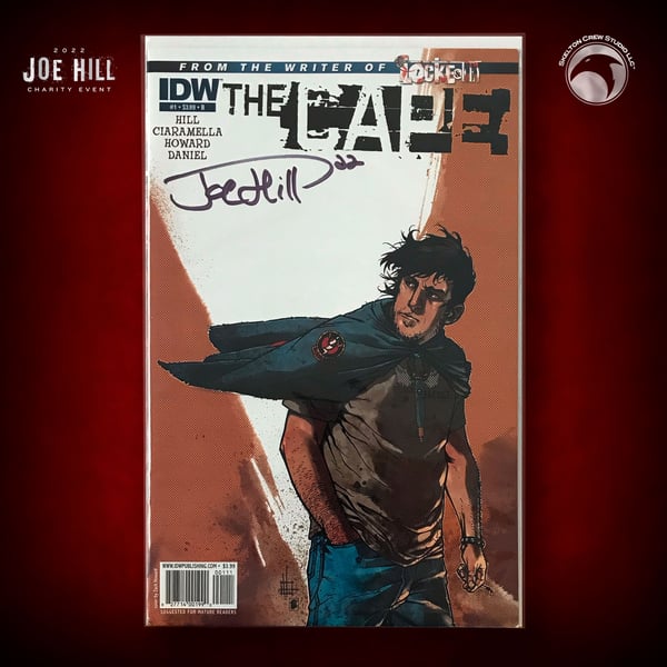 Image of JOE HILL 2022 CHARITY EVENT 50: SIGNED "The Cape" #1 CVR B