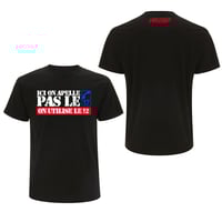 TEE-SHIRT NOIR - ON UTILISE LE 12