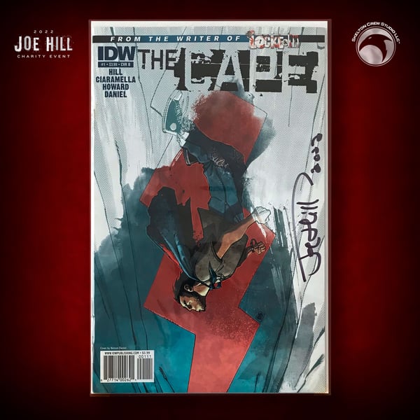 Image of JOE HILL 2022 CHARITY EVENT 54: SIGNED "The Cape" #1 CVR B