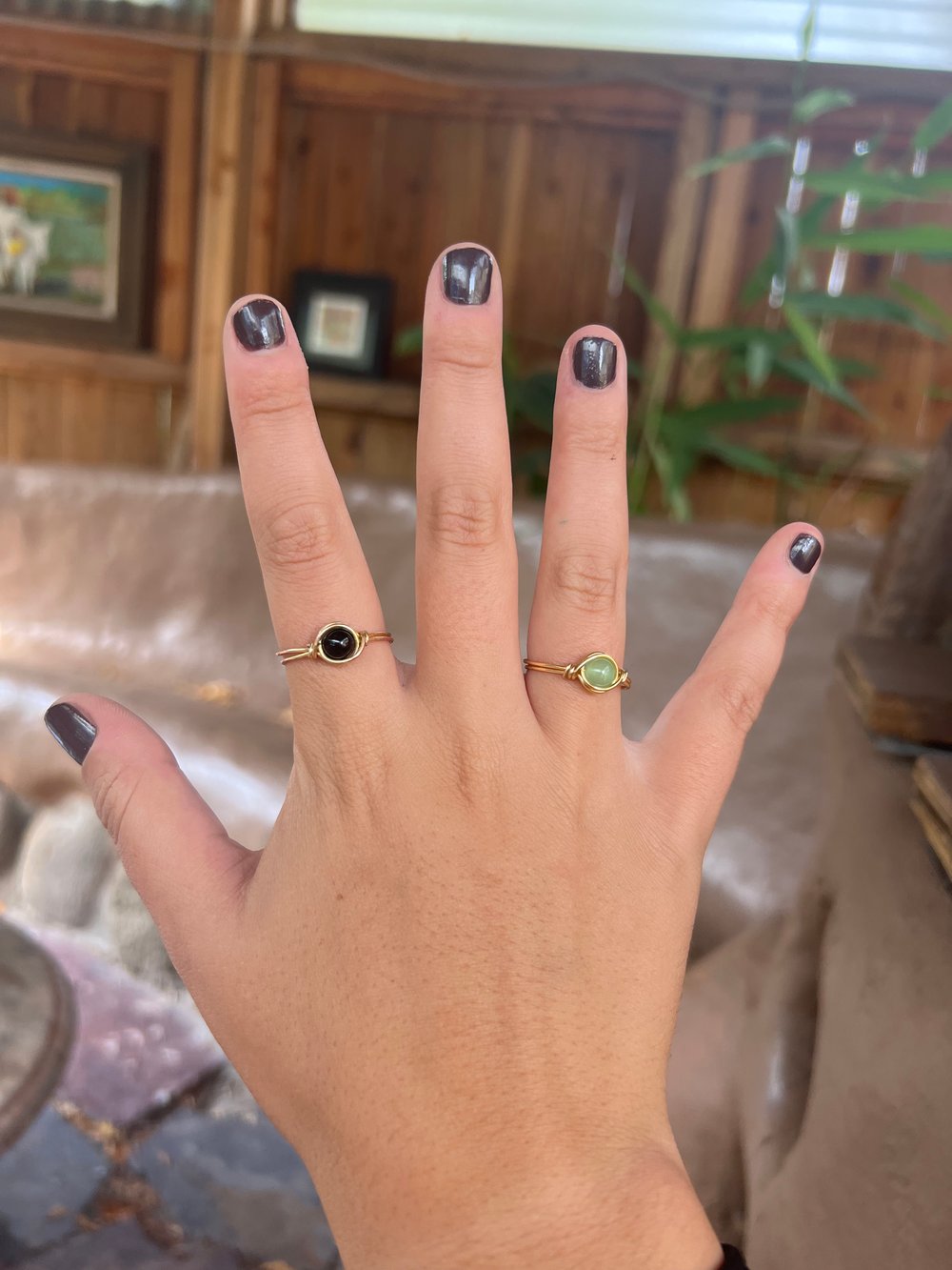 Image of Wrapped Stone Ring
