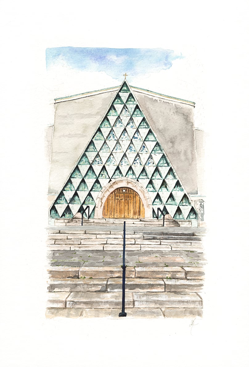 Image of "Raheny Church- Trinity" - ORIGINAL & PRINTS