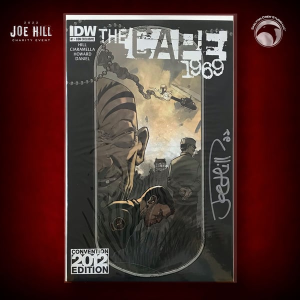 Image of JOE HILL 2022 CHARITY EVENT 58: SIGNED "The Cape 1969" #1 Con Exclusive