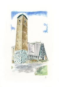 Image 1 of "Raheny Church - Tower " - ORIGINAL & PRINTS