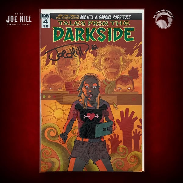 Image of JOE HILL 2022 CHARITY EVENT 77: SIGNED "Tales from the Darkside" #4